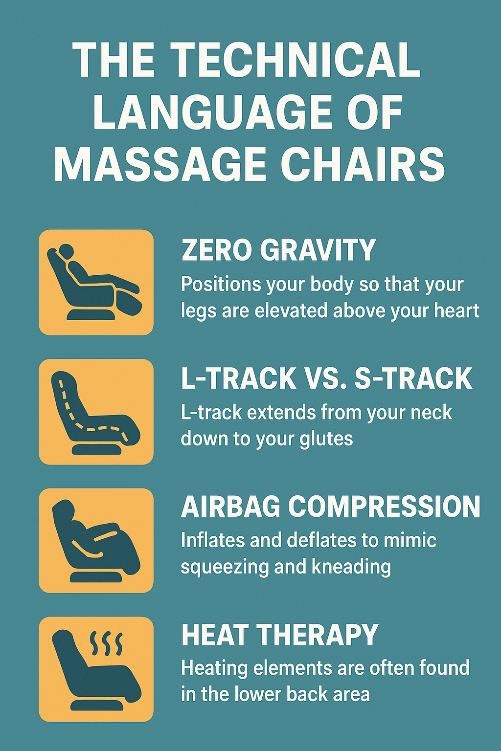 How to Understand the Technical Language Used in Massage Chairs