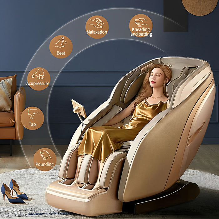 Belove BL-H518 Massage Chair - Khaki
