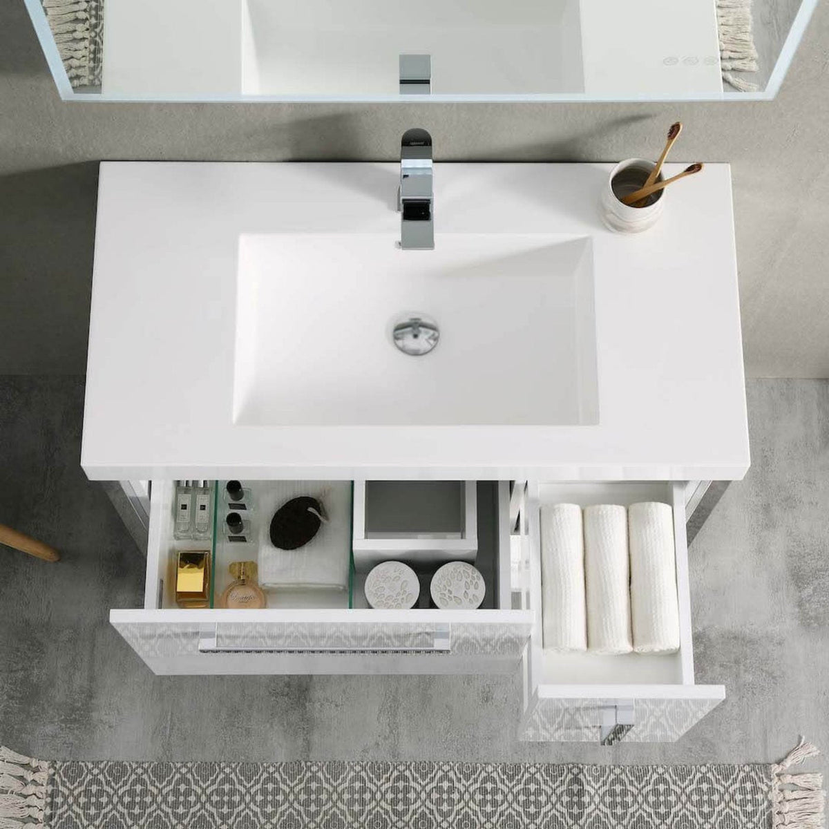 Blossom Riga 36 Inch Bathroom Vanity - V8022 36 01 - Backyard Provider
