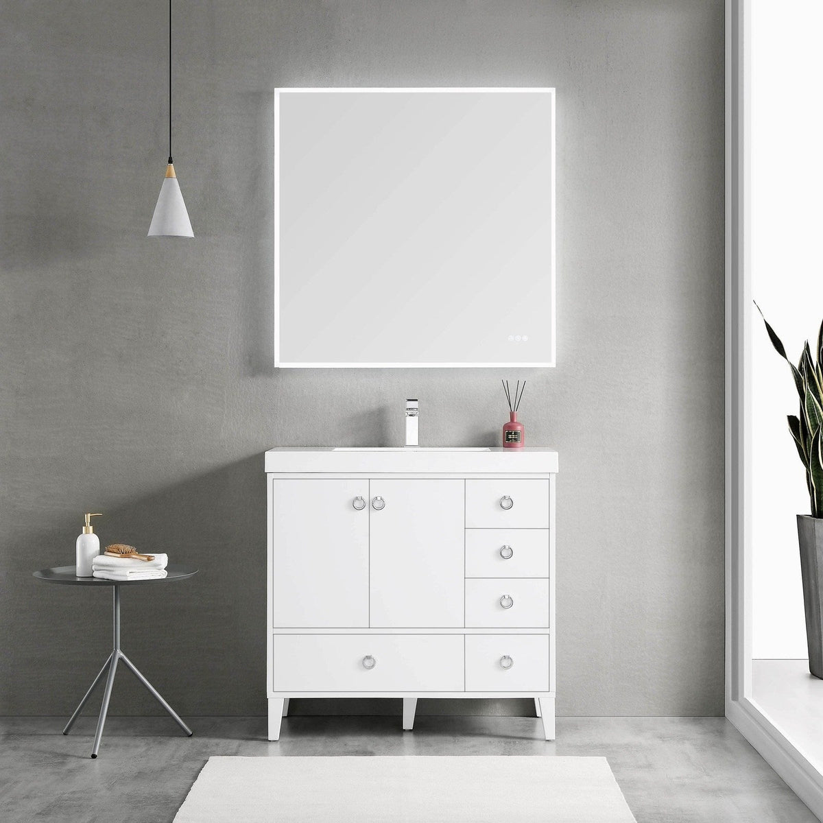 Blossom Lyon 36 Inch Bathroom Vanity - V8023 36 01 - Backyard Provider