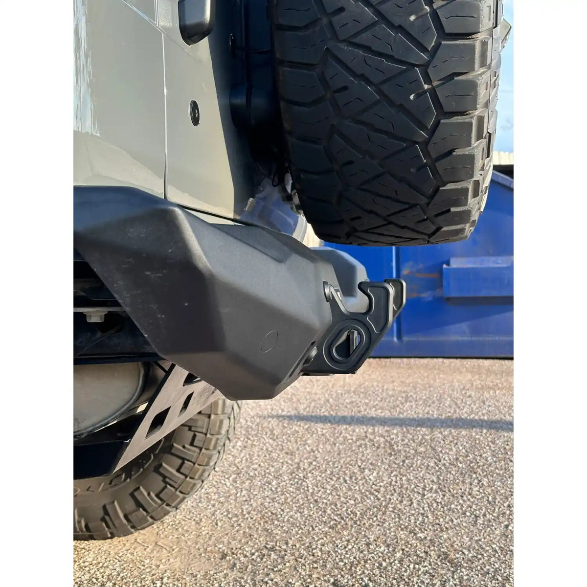 RIVAL Rear Aluminum Stubby Bumper 2018+ Jeep Wrangler JL - 2D.2709.2-NL