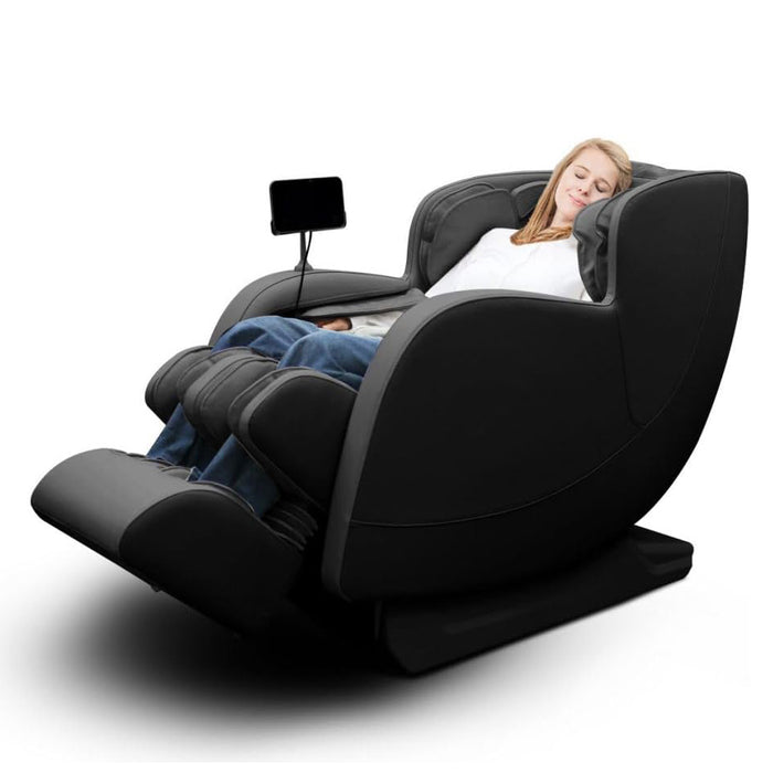 Kahuna Dios 6800 Massage Chair 6D Dual Core Air Roller SL-Track - Black/Gray