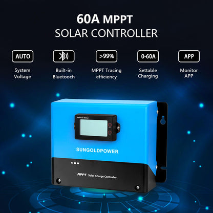 Sun Gold Off Grid Solar Kit 4000W Inverter 12VDC 120V/240V LiFePO4 Battery 1200 Watt Solar Back Up SGK-PR4S