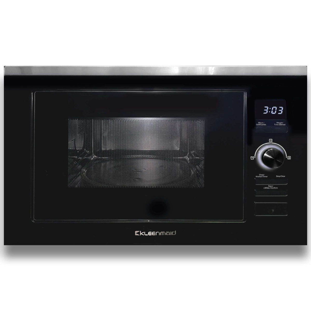 Kleenmaid 28 Litre Multi Stage Built-In Grill Oven Microwave - MWG4521X