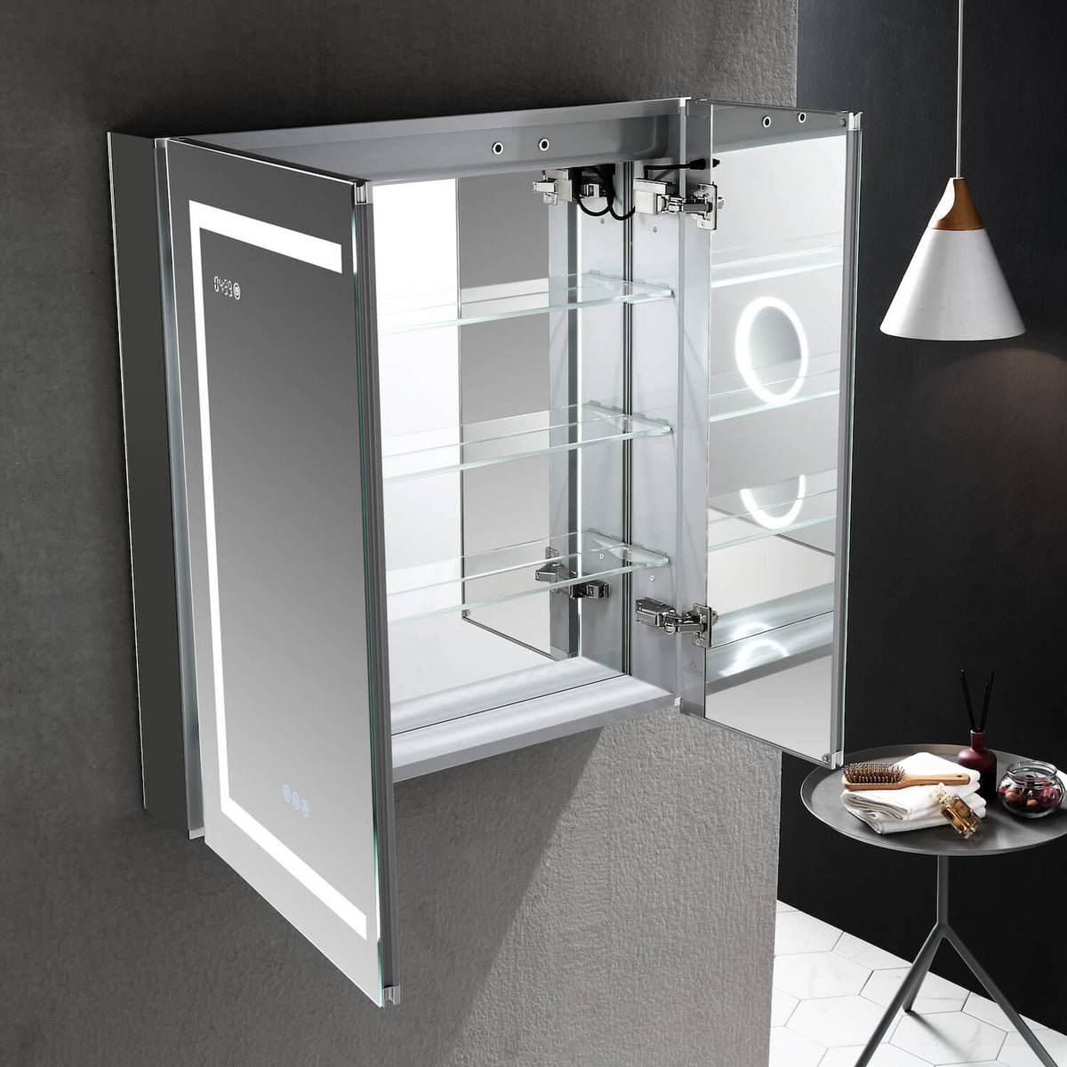 Blossom Asta – 36 Inches LED Medicine Cabinet - MCL2 3632 - Backyard Provider