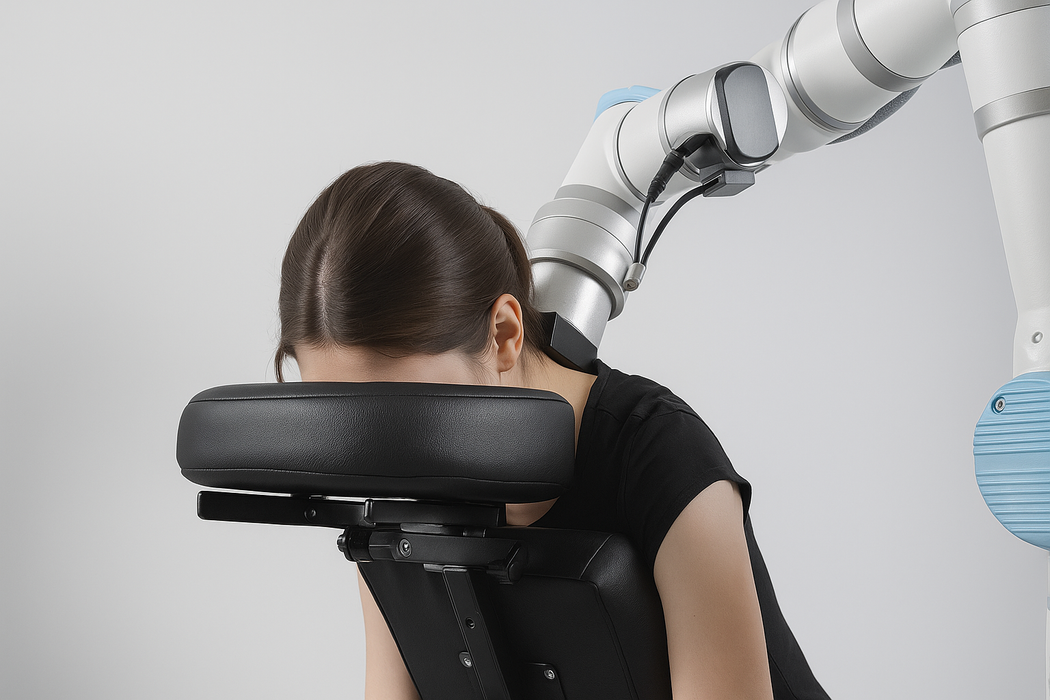 Rocozyer Robotic AI Arm Massage Table