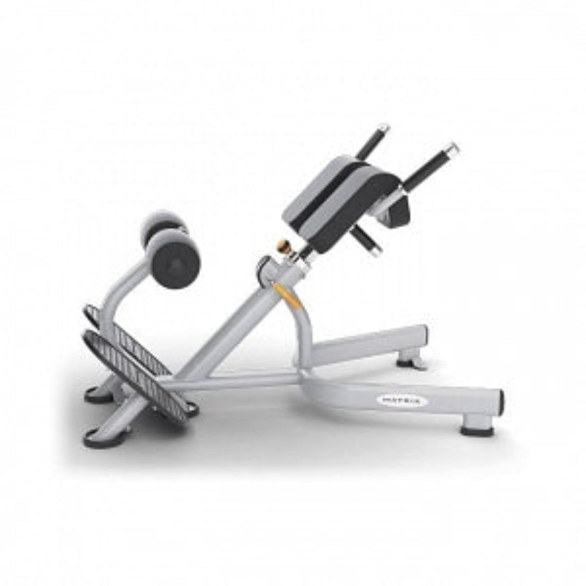 Johnson Health Tech Aura Back Extension Bench - Matrix Aura Back Extension Bench - G3-FW52