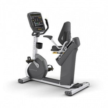 Johnson Health Tech Matrix H7xe Hybrid Cycle - Matrix H7xe Hybrid Cycle Bike with Embedded 16" Capacitive Touchscreen, FitTouch Technology - H7XE-06