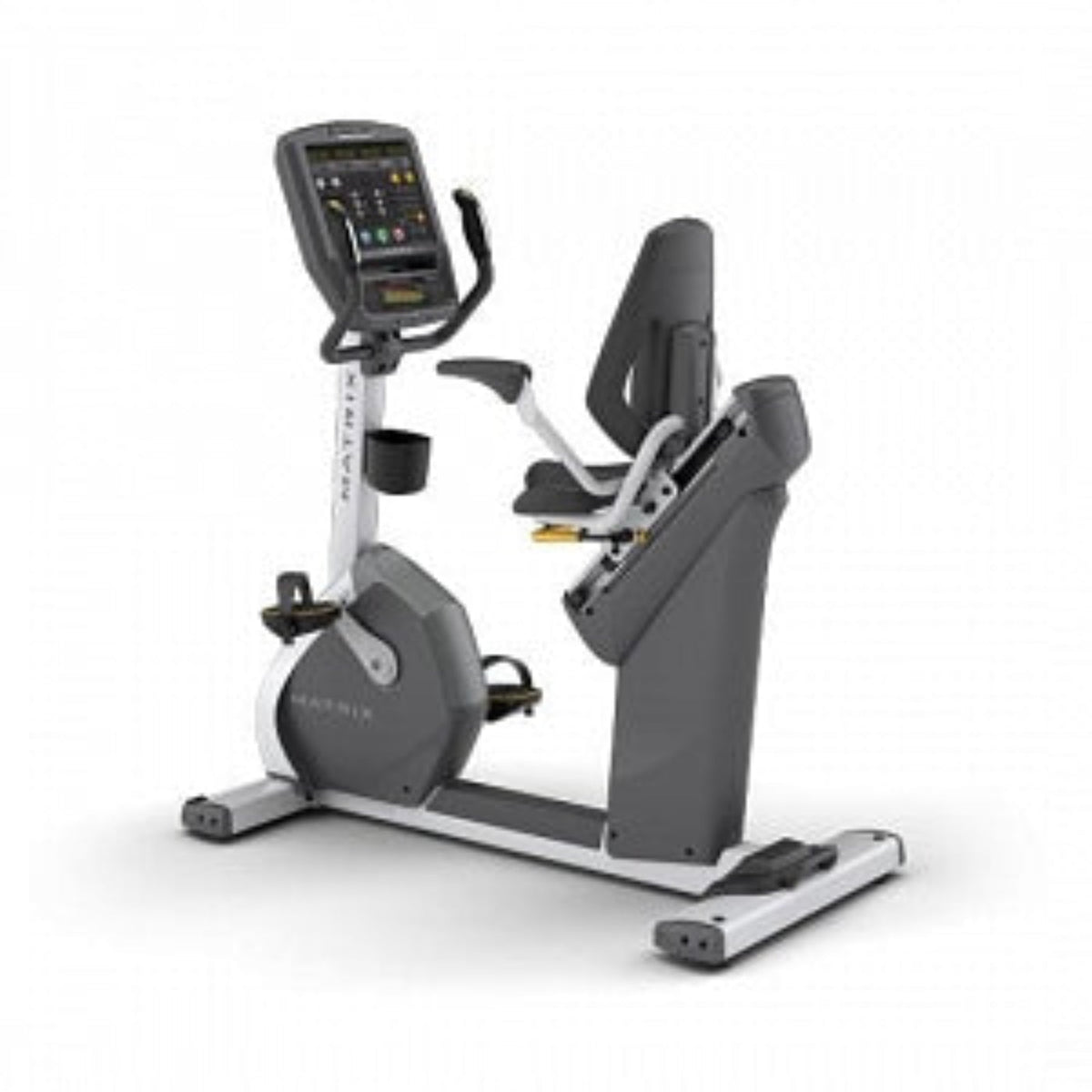 Johnson Health Tech Matrix R7xi Recumbent Bike - Matrix R7xi Recumbent Cycle Bike with 16" Capacitive Touchscreen, FitTouch Technology - R7XI-06