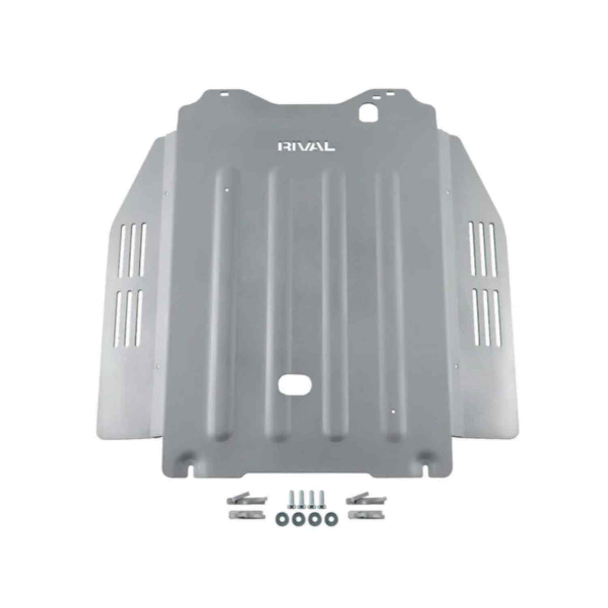 RIVAL Aluminum Transmission Catalytic Converter Skid Plate 2021+ Tundra HYBRID | 2022+ Sequoia - 2333.9569.1.6