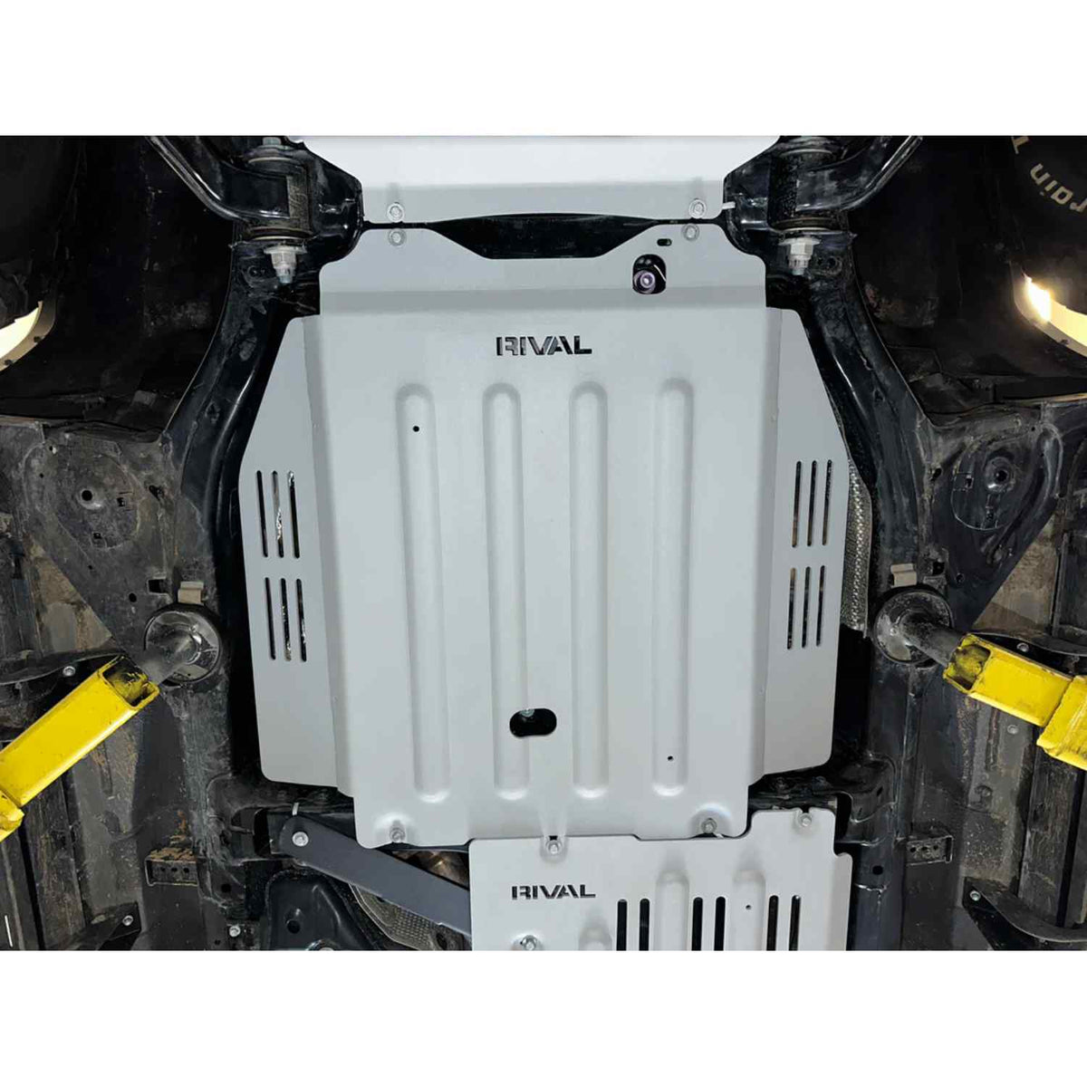 RIVAL Aluminum Transmission Catalytic Converter Skid Plate 2021+ Tundra HYBRID | 2022+ Sequoia - 2333.9569.1.6
