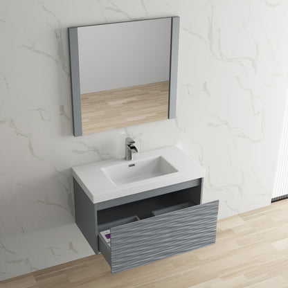 Blossom Paris 36 Inch Bathroom Vanity - V8008 36 15 - Backyard Provider