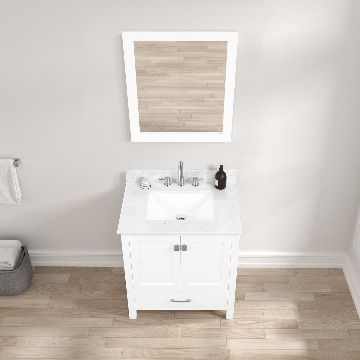 Blossom Geneva 30″ Bathroom Vanity - V8026 30 01 - Backyard Provider