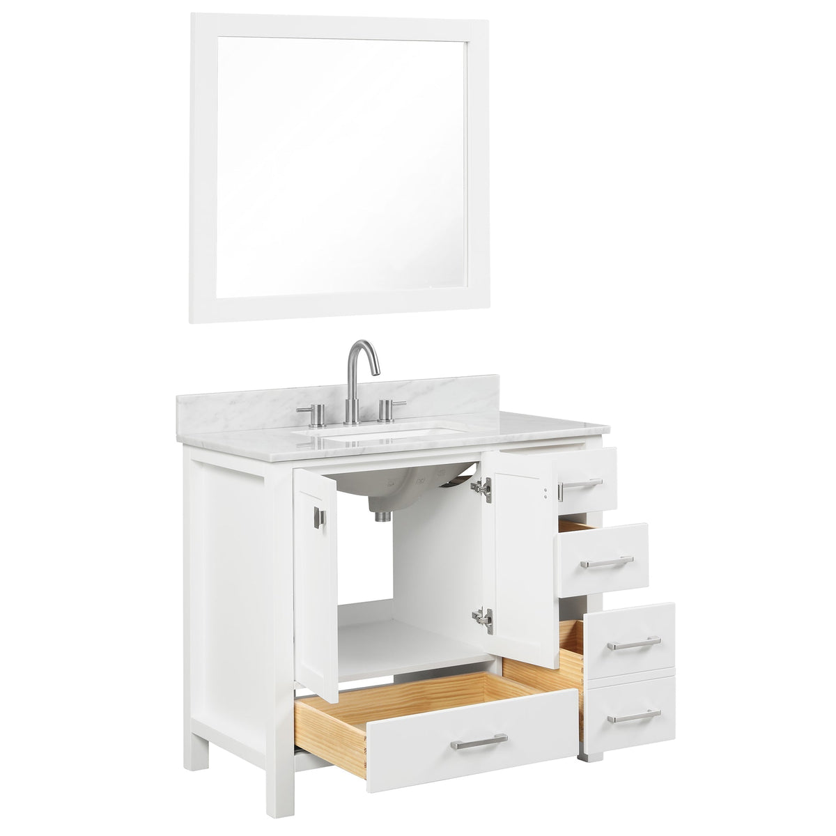 Blossom Geneva 36″ Bathroom Vanity - V8026 36 25 - Backyard Provider
