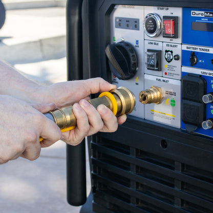 DuroMax 16,000 Watt V-Twin Tri Fuel Portable Digital Inverter Generator