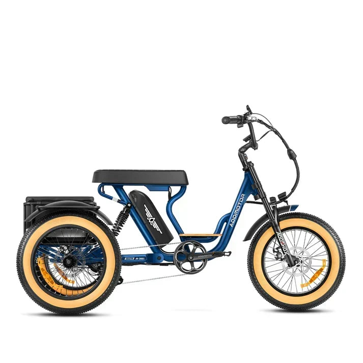 Addmotor 750W Soletri M-366X Full Suspension Max Comfort Electric Trike