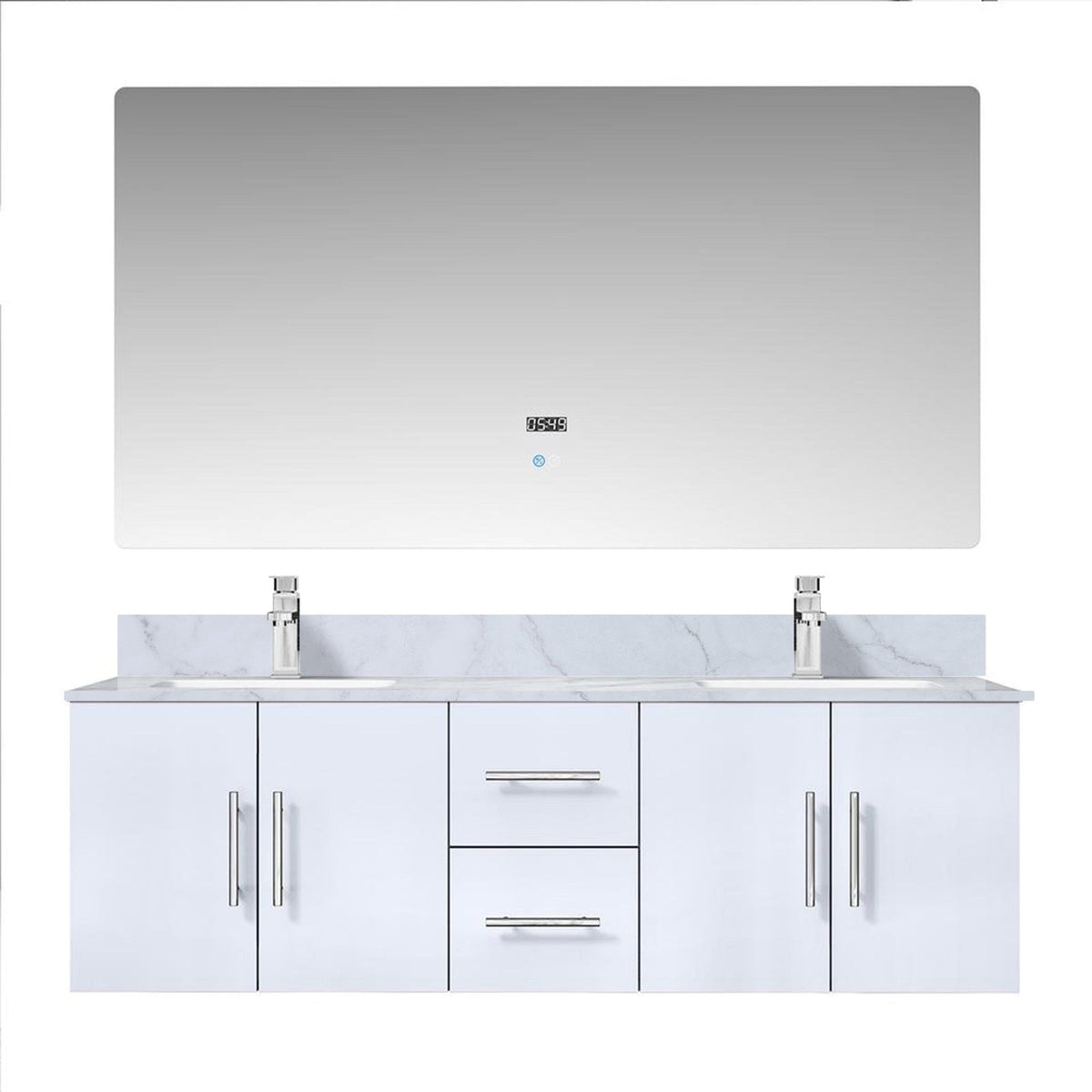 Geneva  60" x 22" Double Bath Vanity - Backyard Provider