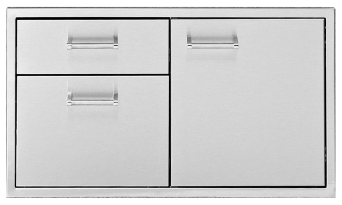 Delta Heat 30 Inch Door and Two Drawer Combo - DHDD302-B