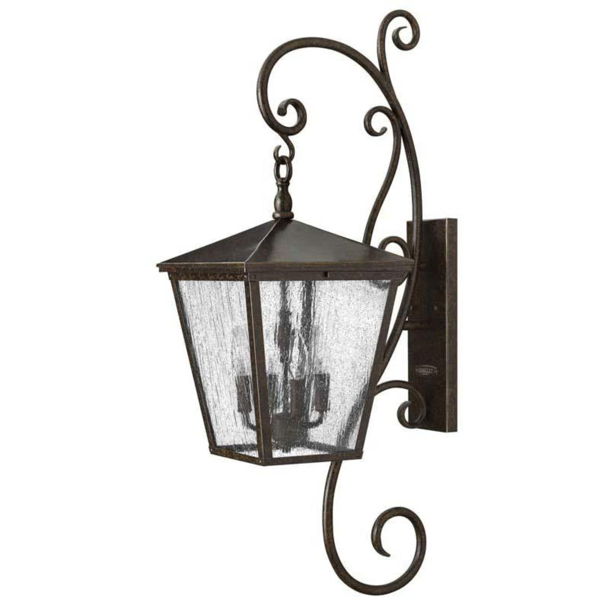 Hinkley Regency Bronze Outdoor Trellis Wall Light - 1436RB