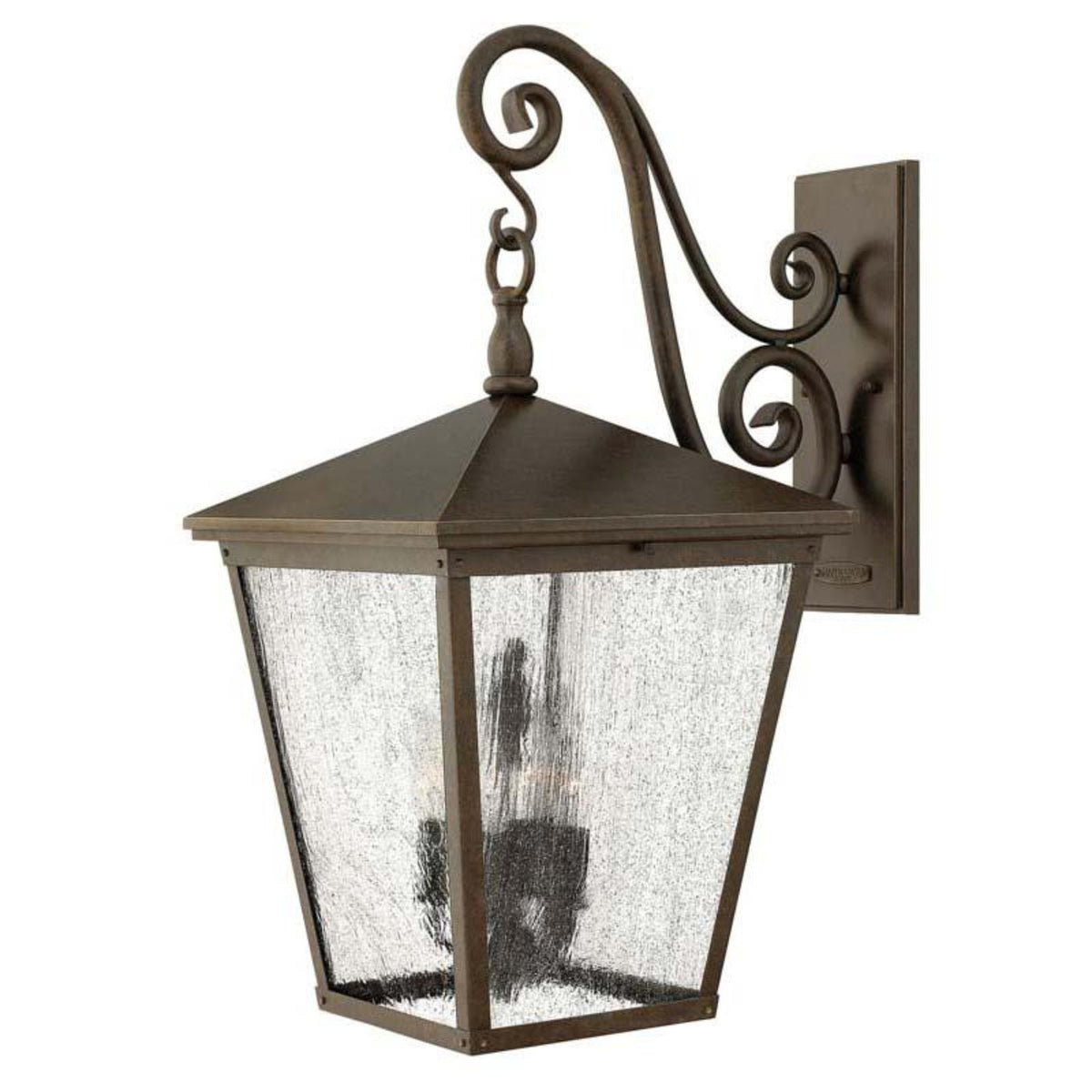 Hinkley Regency Bronze Outdoor Trellis Wall Light - 1438