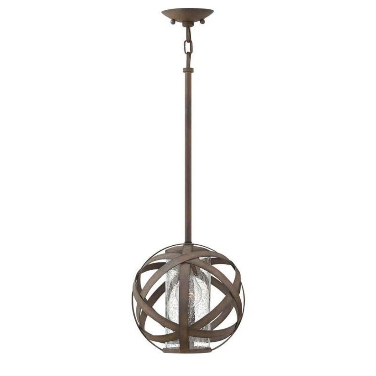 Hinkley Outdoor Carson Vintage Iron Hanging Light - 29707VI