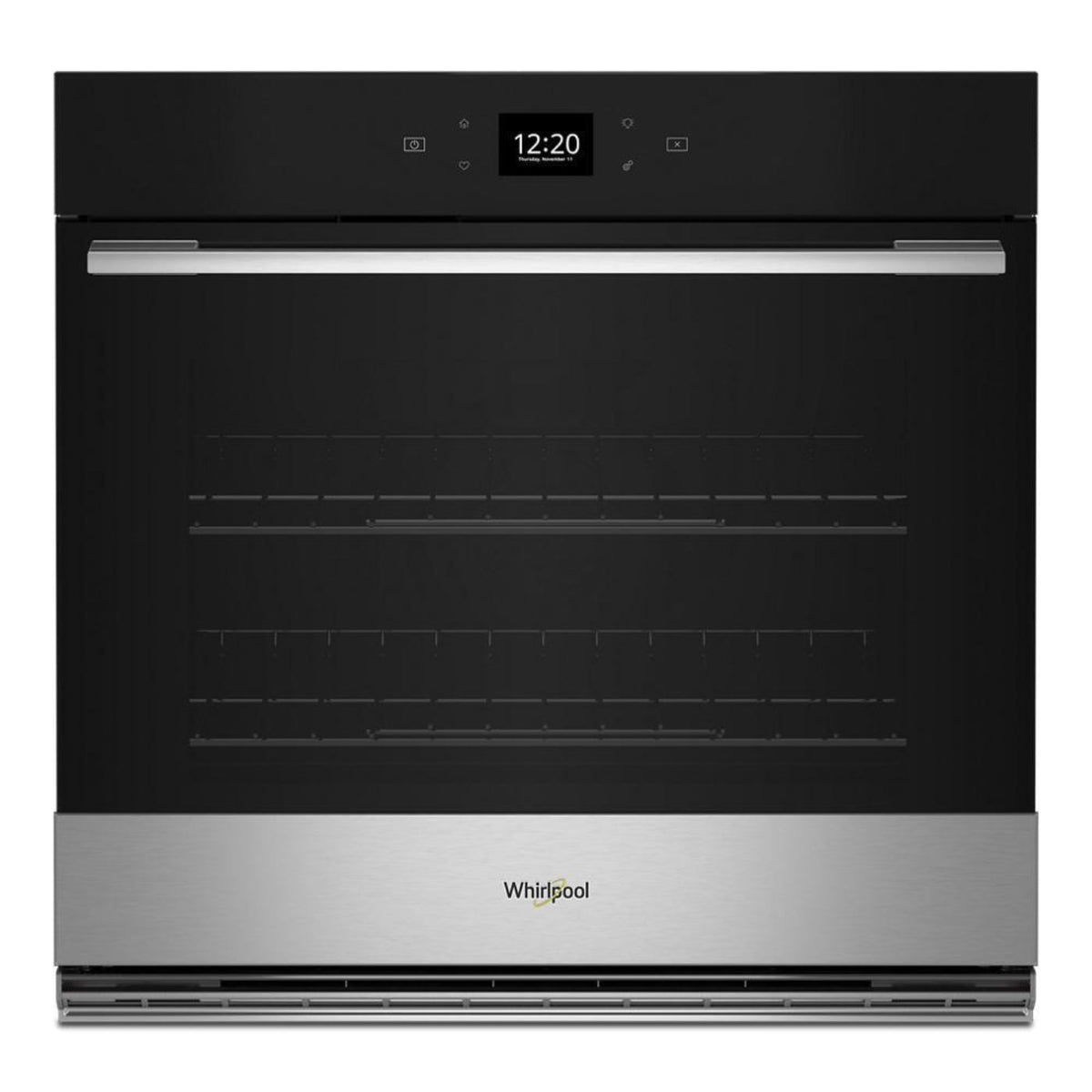 WHIRLPOOL 4.3 Cu. Ft. Single Wall Oven with Air Fry When Connected in Stainless Steel - WOES5027LZ
