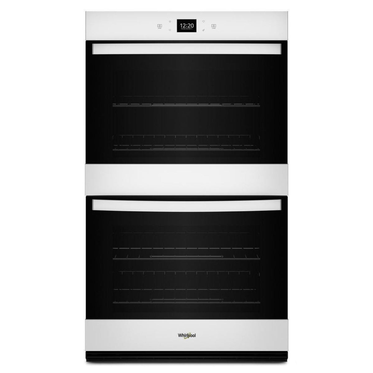 WHIRLPOOL 8.6 Total Cu. Ft. Double Wall Oven with Air Fry When Connected White - WOED5027LW