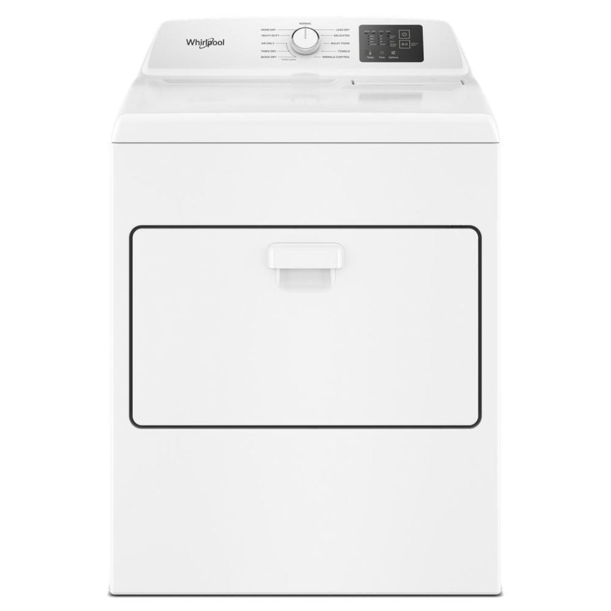 WHIRLPOOL 7.0 cu. ft. Gas Dryer with Adaptive Dry and Wrinkle Shield™ option - Vented Top Load Matching White - WGD4307SW