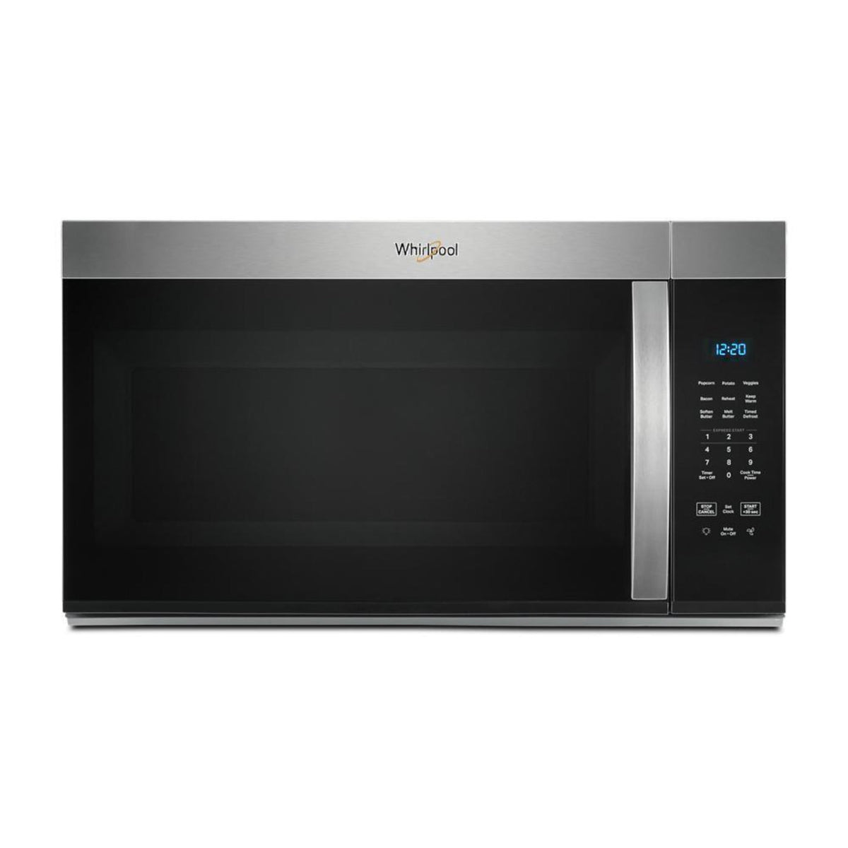 WHIRLPOOL 30 W 1.7 cu. ft Over the range Microwave with 1000-Watts Cooking Power in Stainless Steel - WMMS3130RZ
