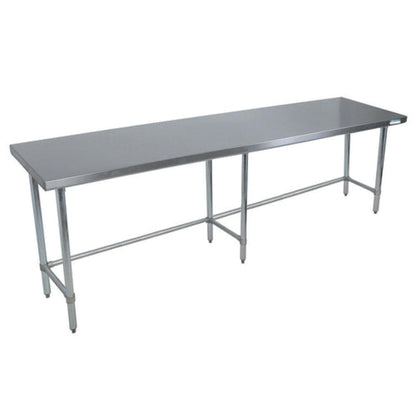 BK Resources QVTOB-8430 Stainless Steel Prep Tables