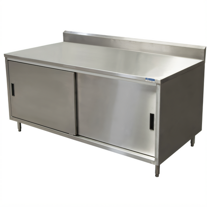 BK Resources CSTR5-3648S Stainless Steel Prep Tables - CSTR5-3648S