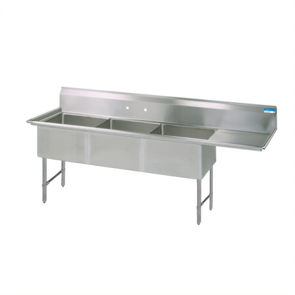 BK Resources Compartment Sinks - BKS6-3-1620-14-18RS