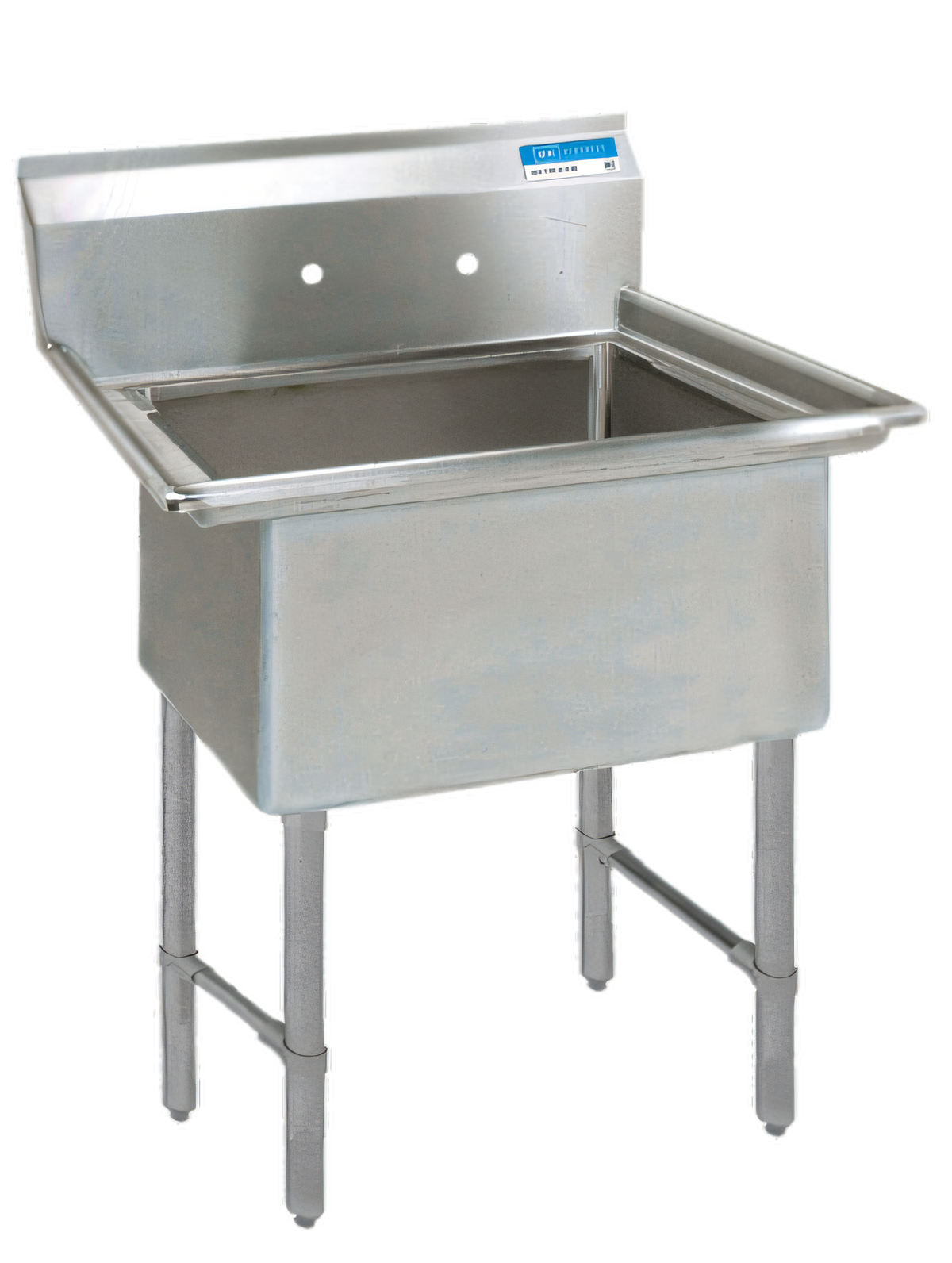 BK Resources BKS6-1-24-14S Compartment Sinks - BKS6-1-24-14S