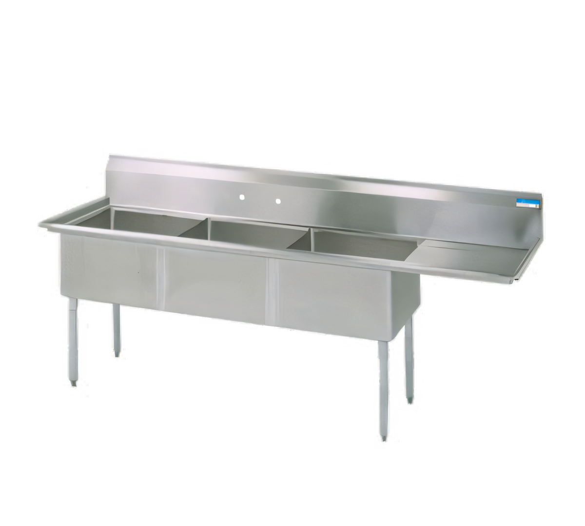 BK Resources  Compartment Sinks - BKS-3-1620-12-18RS