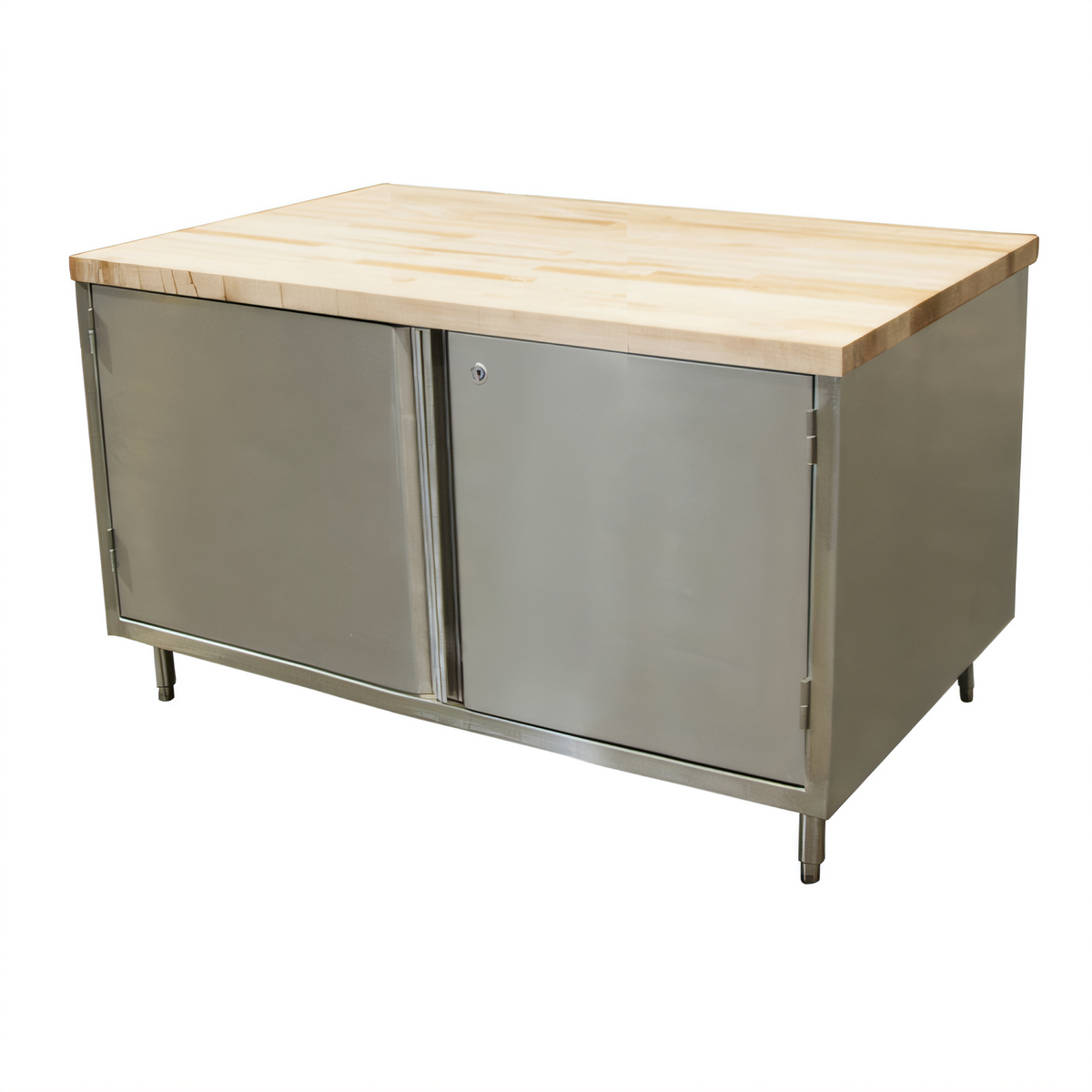 BK Resources Stainless Steel Prep Tables -  CMT-3048HL