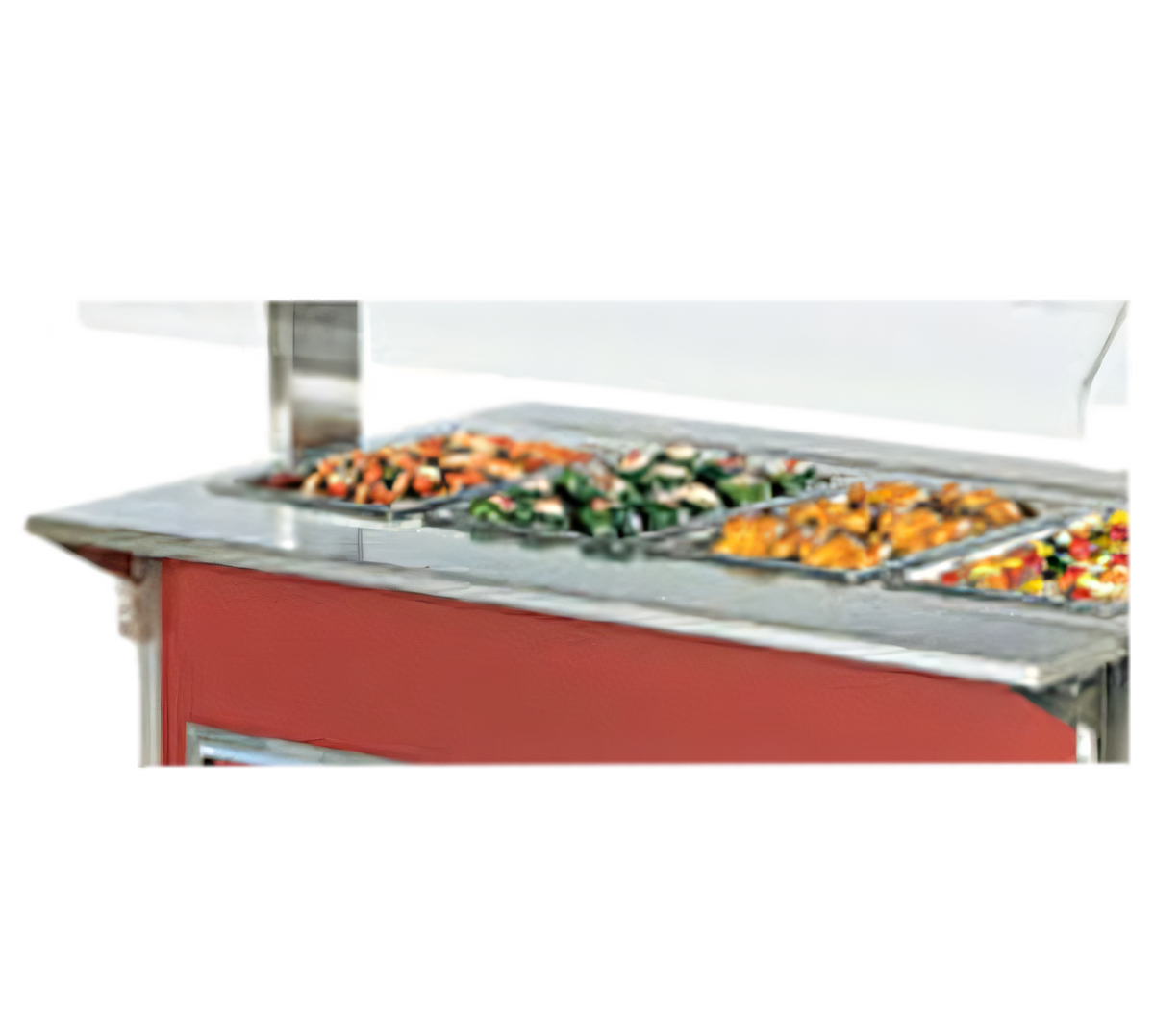 Vollrath 37509-2 4-Series Signature Server Wall-Mounted Shelving - 37509-2