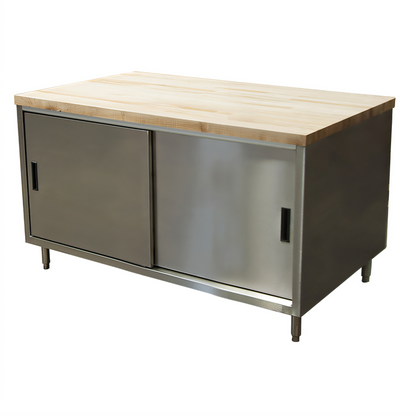BK Resources CMT-3660S Stainless Steel Prep Tables - CMT-3660S