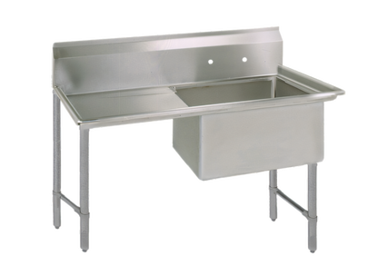 BK Resources Compartment Sinks - BKS6-1-24-14-24LS