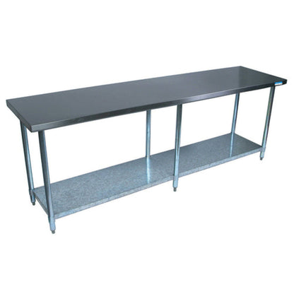 BK Resources Stainless Steel Prep Tables - QVT-8424