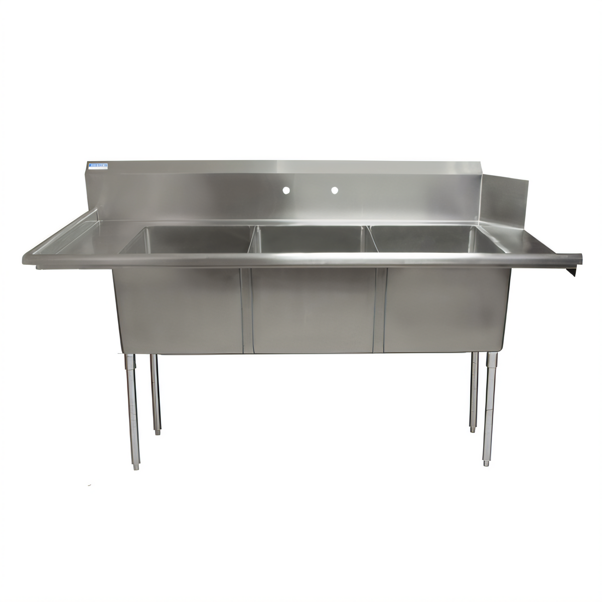 BK Resources BKSDT-3-1820-14-LS Compartment Sinks - BKSDT-3-1820-14-LS