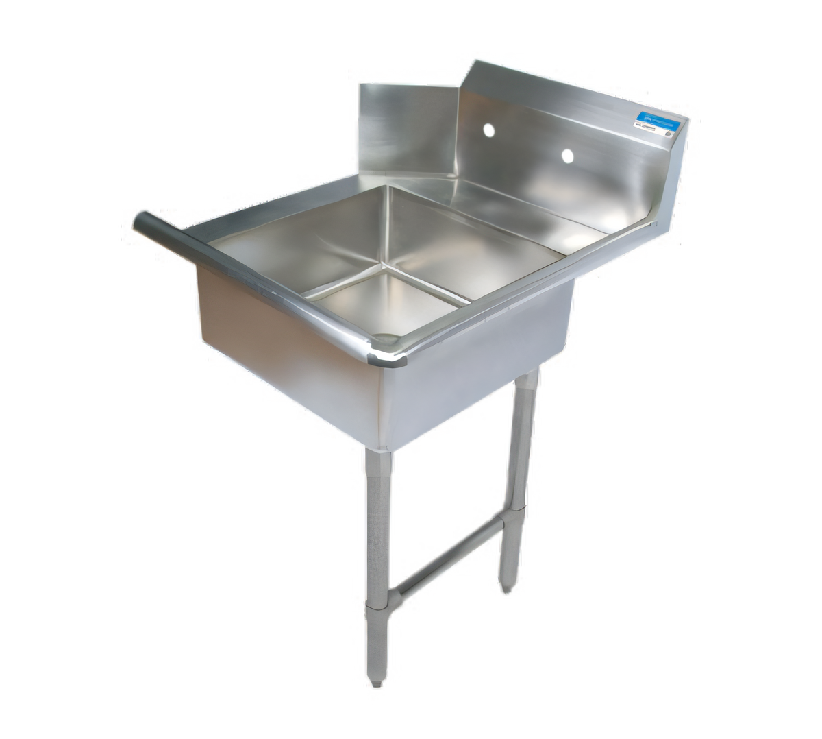BK Resources BKSDT-36-R-SS Compartment Sinks - BKSDT-36-R-SS