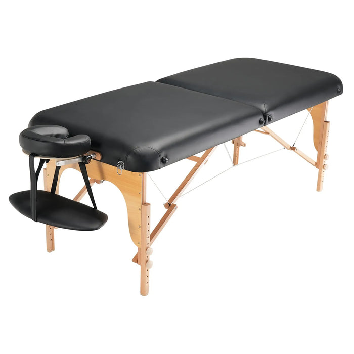 VEVOR 30" Wide Heavy Duty Portable Folding Massage Table with Carrying Bag