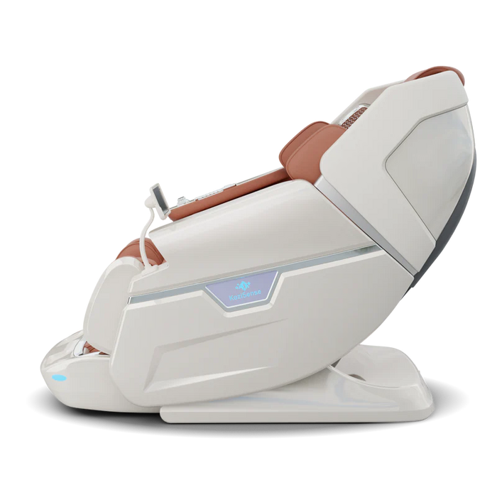 KoziSense KZ-L66 - Dual 4D + 3D Luxury Massage Chair - White